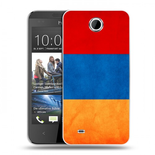 Дизайнерский пластиковый чехол для HTC Desire 300 Армения