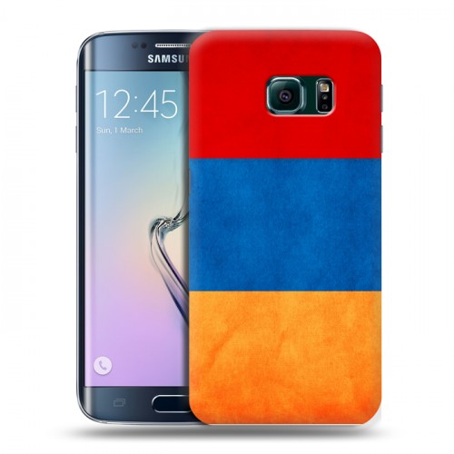 Дизайнерский пластиковый чехол для Samsung Galaxy S6 Edge Армения