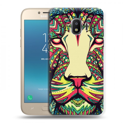 Дизайнерский пластиковый чехол для Samsung Galaxy J2 (2018) Животные ацтеков
