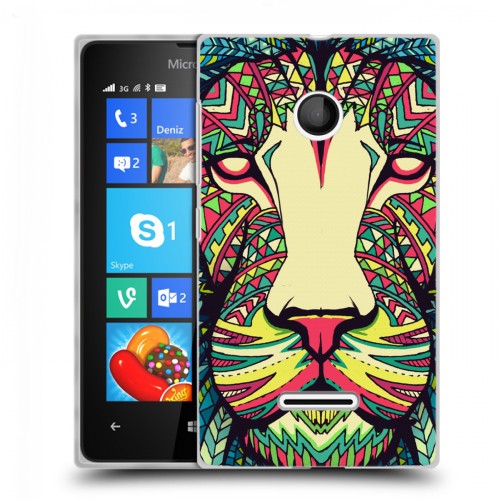 Дизайнерский пластиковый чехол для Microsoft Lumia 435 Животные ацтеков