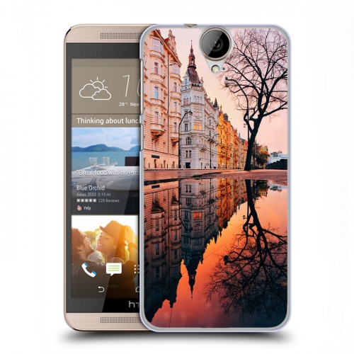 Дизайнерский силиконовый чехол для HTC One E9+ Креативный принт