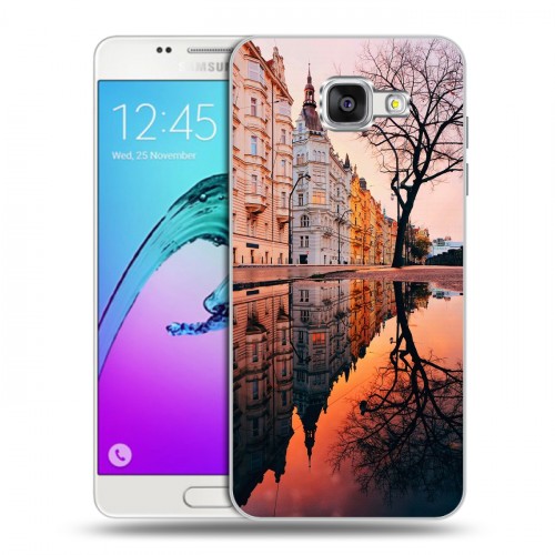Дизайнерский силиконовый чехол для Samsung Galaxy A5 (2016) Креативный принт