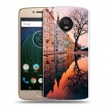 Дизайнерский силиконовый чехол для Motorola Moto G5s Креативный принт