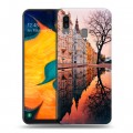 Дизайнерский силиконовый чехол для Samsung Galaxy A30 Креативный принт