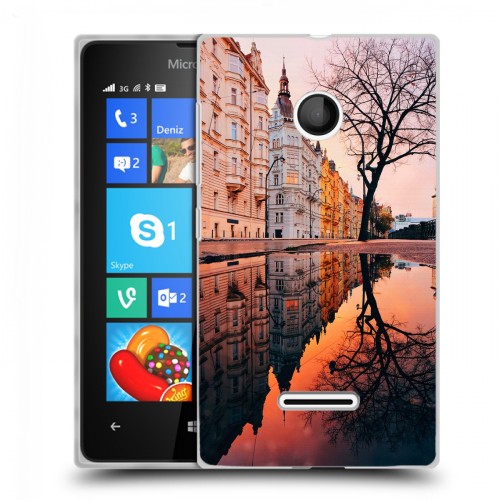 Дизайнерский пластиковый чехол для Microsoft Lumia 435 Креативный принт