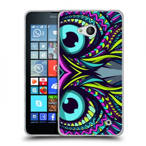 Дизайнерский силиконовый чехол для Microsoft Lumia 640 Животные ацтеков
