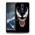 Дизайнерский пластиковый чехол для Nokia 5.1 Веном