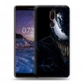 Дизайнерский пластиковый чехол для Nokia 7 Plus Веном