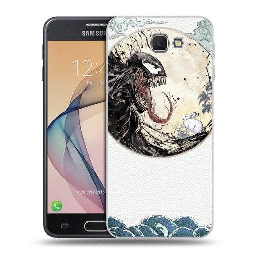 Дизайнерский пластиковый чехол для Samsung Galaxy J5 Prime Веном