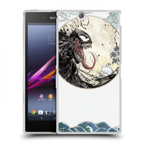 Дизайнерский пластиковый чехол для Sony Xperia Z Ultra  Веном