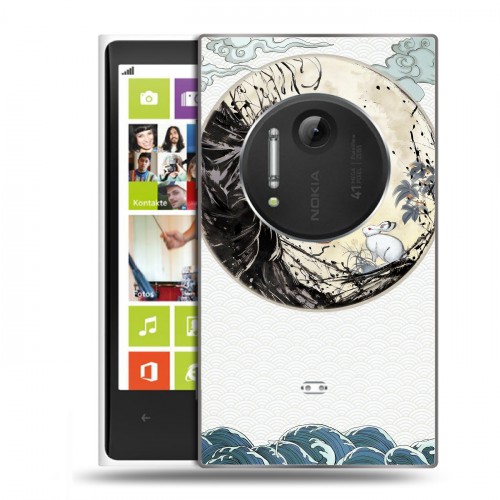 Дизайнерский пластиковый чехол для Nokia Lumia 1020 Веном