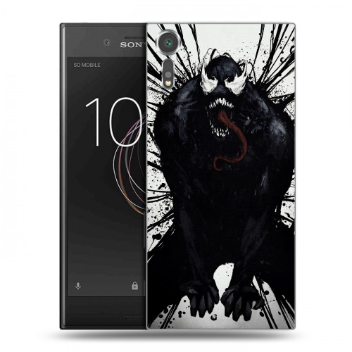 Дизайнерский пластиковый чехол для Sony Xperia XZs Веном