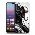 Дизайнерский силиконовый с усиленными углами чехол для Huawei P20 Pro Веном