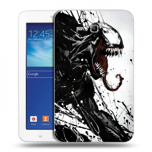 Дизайнерский силиконовый чехол для Samsung Galaxy Tab 3 Lite Веном