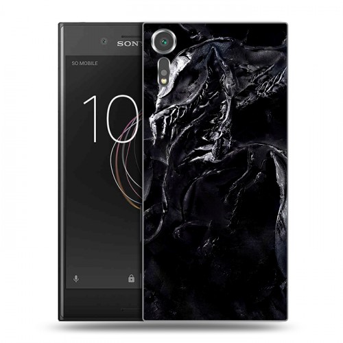 Дизайнерский пластиковый чехол для Sony Xperia XZs Веном