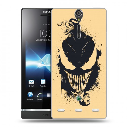 Дизайнерский пластиковый чехол для Sony Xperia S Веном