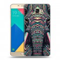 Дизайнерский силиконовый чехол для Samsung Galaxy A9 Животные ацтеков