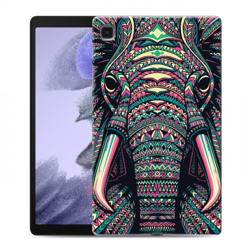Дизайнерский силиконовый чехол для Samsung Galaxy Tab A7 lite Животные ацтеков