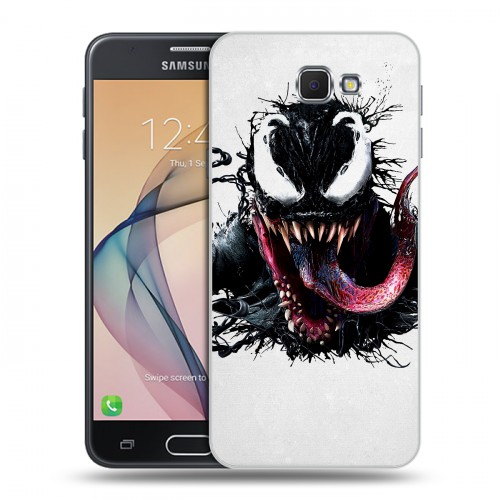 Дизайнерский пластиковый чехол для Samsung Galaxy J5 Prime Веном