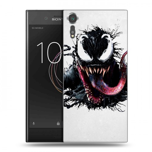 Дизайнерский пластиковый чехол для Sony Xperia XZs Веном