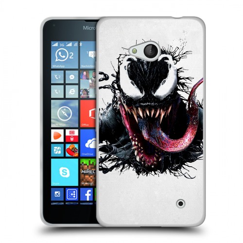 Дизайнерский пластиковый чехол для Microsoft Lumia 640 Веном