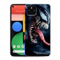 Дизайнерский пластиковый чехол для Google Pixel 5 Веном