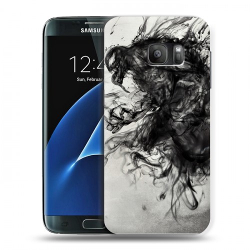 Дизайнерский силиконовый с усиленными углами чехол для Samsung Galaxy S7 Веном