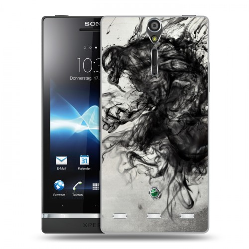 Дизайнерский пластиковый чехол для Sony Xperia S Веном