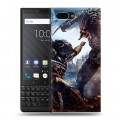 Дизайнерский пластиковый чехол для BlackBerry KEY2 Хищник (2018)