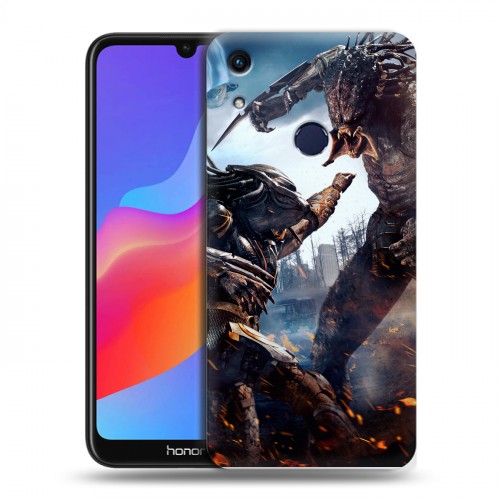 Дизайнерский пластиковый чехол для Huawei Honor 8A Хищник (2018)