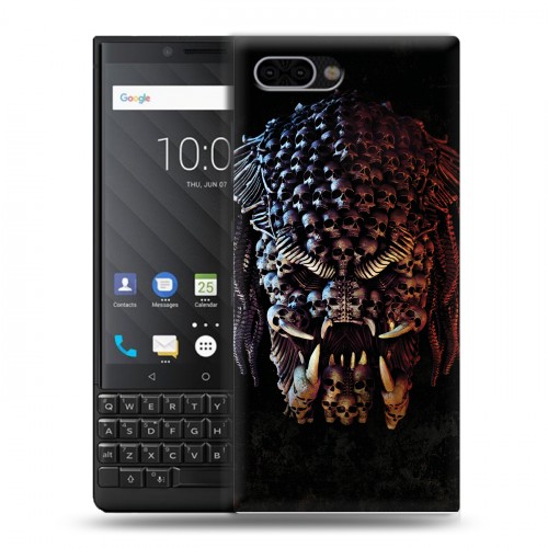 Дизайнерский пластиковый чехол для BlackBerry KEY2 Хищник (2018)