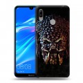 Дизайнерский пластиковый чехол для Huawei Y6 (2019) Хищник (2018)