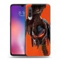 Дизайнерский силиконовый с усиленными углами чехол для Xiaomi Mi9 Хищник (2018)