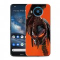 Дизайнерский силиконовый чехол для Nokia 8.3 Хищник (2018)