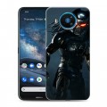 Дизайнерский силиконовый чехол для Nokia 8.3 Хищник (2018)