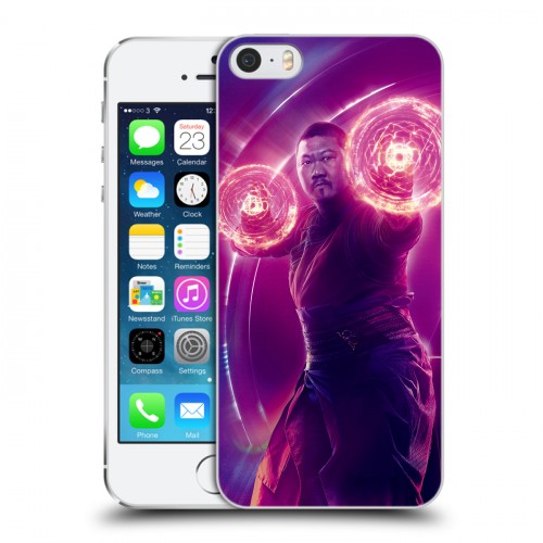 Дизайнерский пластиковый чехол для Iphone 5s Мстители: Война бесконечности