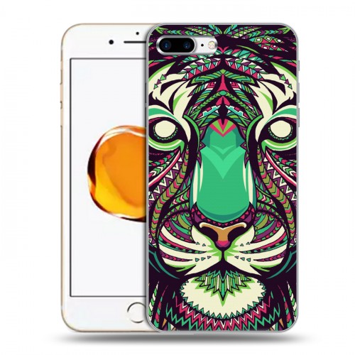 Дизайнерский силиконовый чехол для Iphone 7 Plus / 8 Plus Животные ацтеков