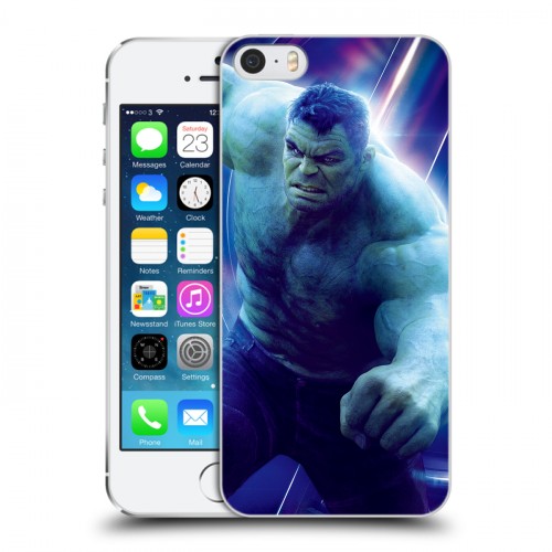 Дизайнерский пластиковый чехол для Iphone 5s Мстители: Война бесконечности
