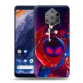 Дизайнерский силиконовый чехол для Nokia 9 PureView Человек-паук : Через вселенные