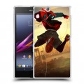 Дизайнерский пластиковый чехол для Sony Xperia Z Ultra  Человек-паук : Через вселенные