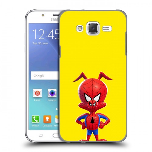 Дизайнерский пластиковый чехол для Samsung Galaxy J5 Человек-паук : Через вселенные