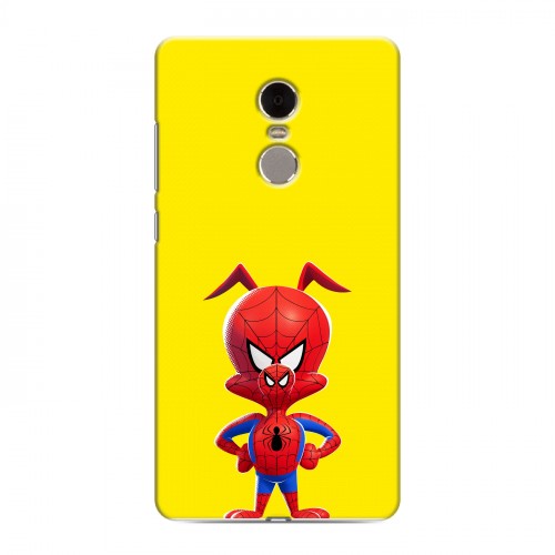 Дизайнерский силиконовый чехол для Xiaomi RedMi Note 4 Человек-паук : Через вселенные