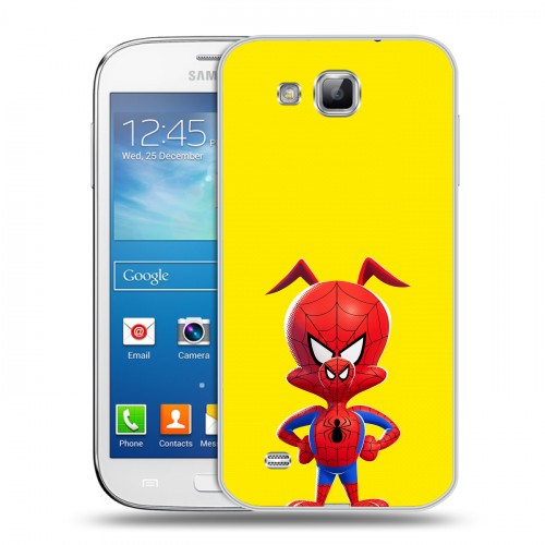 Дизайнерский пластиковый чехол для Samsung Galaxy Premier Человек-паук : Через вселенные