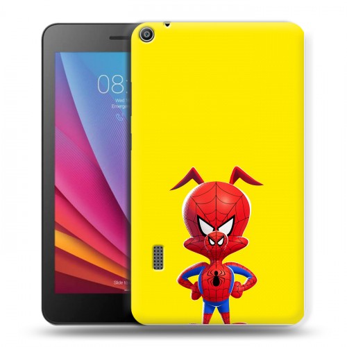 Дизайнерский силиконовый чехол для Huawei MediaPad T3 7 Человек-паук : Через вселенные