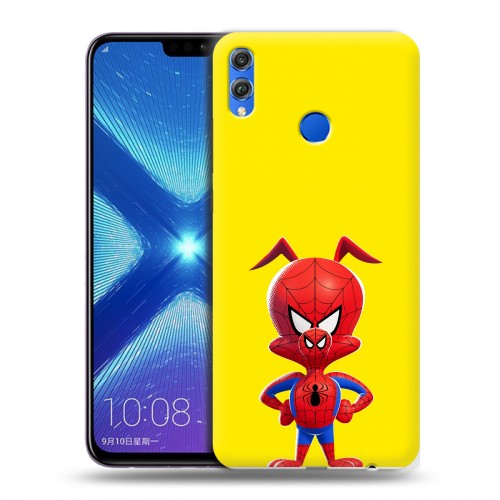 Дизайнерский силиконовый чехол для Huawei Honor 8X Человек-паук : Через вселенные