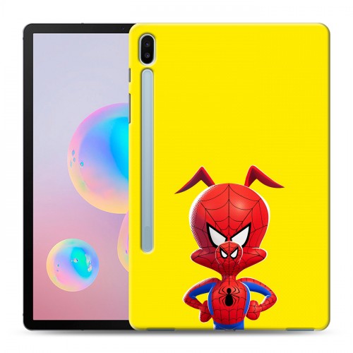 Дизайнерский силиконовый чехол для Samsung Galaxy Tab S6 Человек-паук : Через вселенные