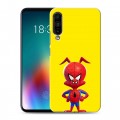 Дизайнерский силиконовый чехол для Meizu 16T Человек-паук : Через вселенные