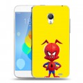 Дизайнерский силиконовый чехол для  Meizu MX3 Человек-паук : Через вселенные