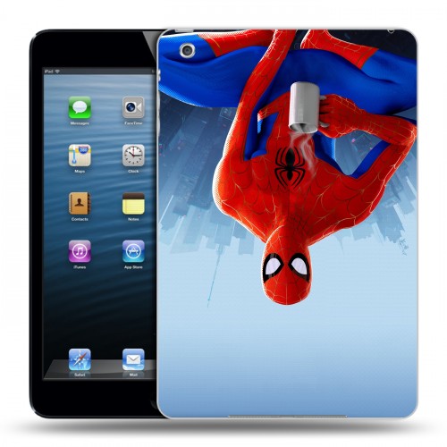 Дизайнерский силиконовый чехол для Ipad Mini Человек-паук : Через вселенные