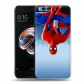 Дизайнерский силиконовый чехол для Xiaomi Mi Note 3 Человек-паук : Через вселенные